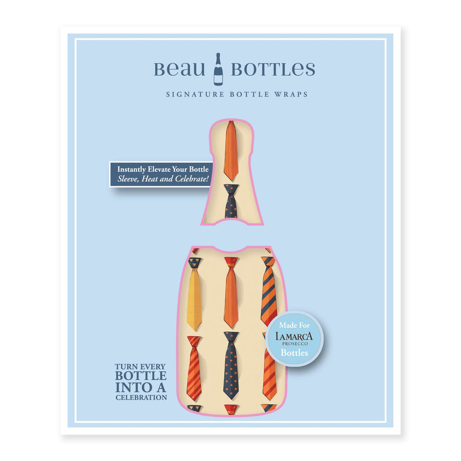 Beau Bottles Large Ties - Prosecco Collection