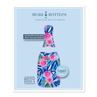 Thumbnail for Preppy Roses with Love Bottle Wrap on La Marca Prosecco