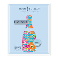 Thumbnail for Preppy Floral Best Mom Bottle Wrap on La Marca Prosecco