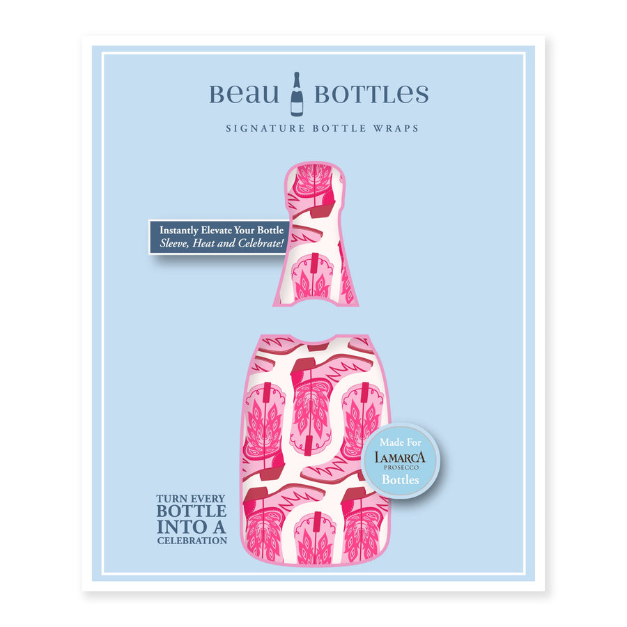 Beau Bottles Cow Girl - Prosecco Collection