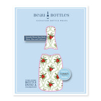 Thumbnail for Limited Edition Scalloped Christmas Berries Bottle Wrap on La Marca Prosecco