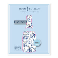 Thumbnail for Limited Edition Blue Ornaments Bottle Wrap on La Marca Prosecco