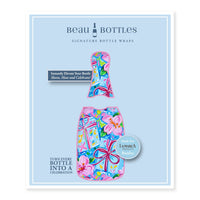 Thumbnail for Preppy Happy Birthday Brushed Presents Bottle Wrap on La Marca Prosecco