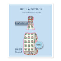 Thumbnail for English Village Lane - Rose Medallion Bottle Wrap on La Marca Prosecco