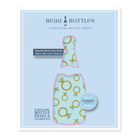 Thumbnail for Blue Engagement Ring Bottle Wrap on La Marca Prosecco