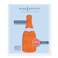 Thumbnail for Candy Corn Web Mini Bottle Wrap Set on Mini La Marca Prosecco