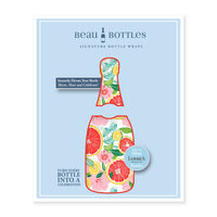 Thumbnail for Preppy Grapefruits Mini Bottle Wrap Set on Mini La Marca Prosecco