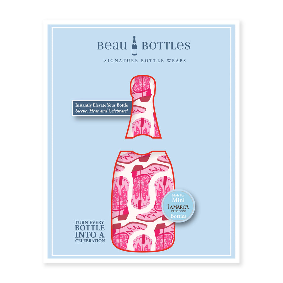 Beau Bottles Cowgirl - MINI Prosecco Collection - Six Pack