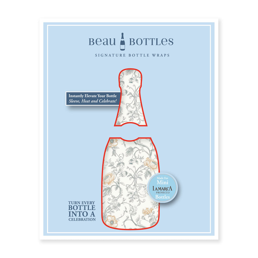 Beau Bottles Floral Bridal Bliss - MINI Prosecco Collection - Six Pack