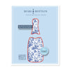 Blue Floral Mini Bottle Wrap Set on Mini La Marca Prosecco