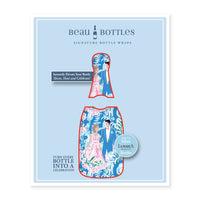 Thumbnail for Preppy Bride and Groom Mini Bottle Wrap Set on Mini La Marca Prosecco