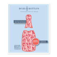 Thumbnail for Limited Edition XOXO Mini Bottle Wrap Set on Mini La Marca Prosecco