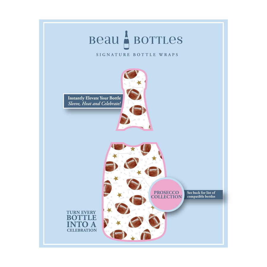 Beau Bottles Football - Prosecco Collection