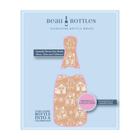 Thumbnail for Gingerbread Village Bottle Wrap on La Marca Prosecco