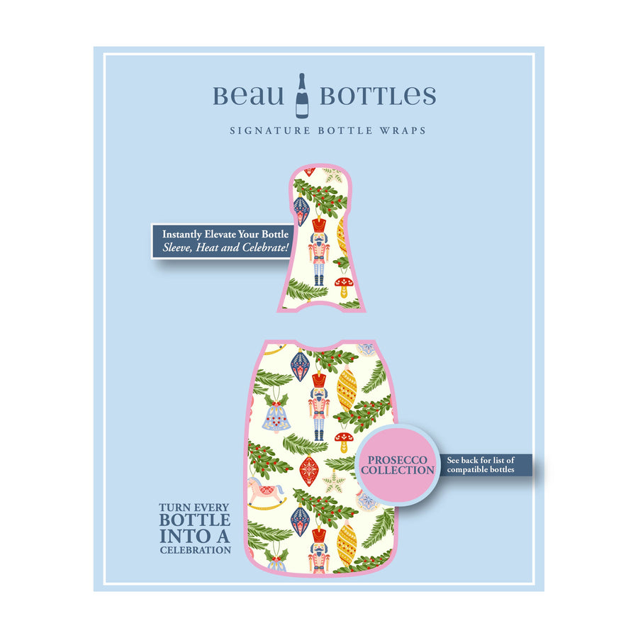 Beau Bottles Merry Little Ornaments - Prosecco Collection