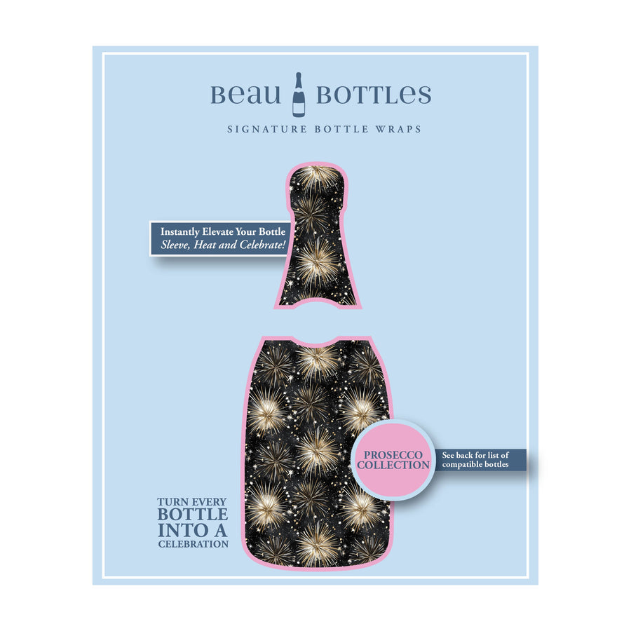 Beau Bottles NYE Fireworks- Prosecco Collection
