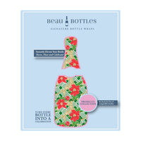 Thumbnail for Poinsettia Trellis Bottle Wrap on La Marca Prosecco