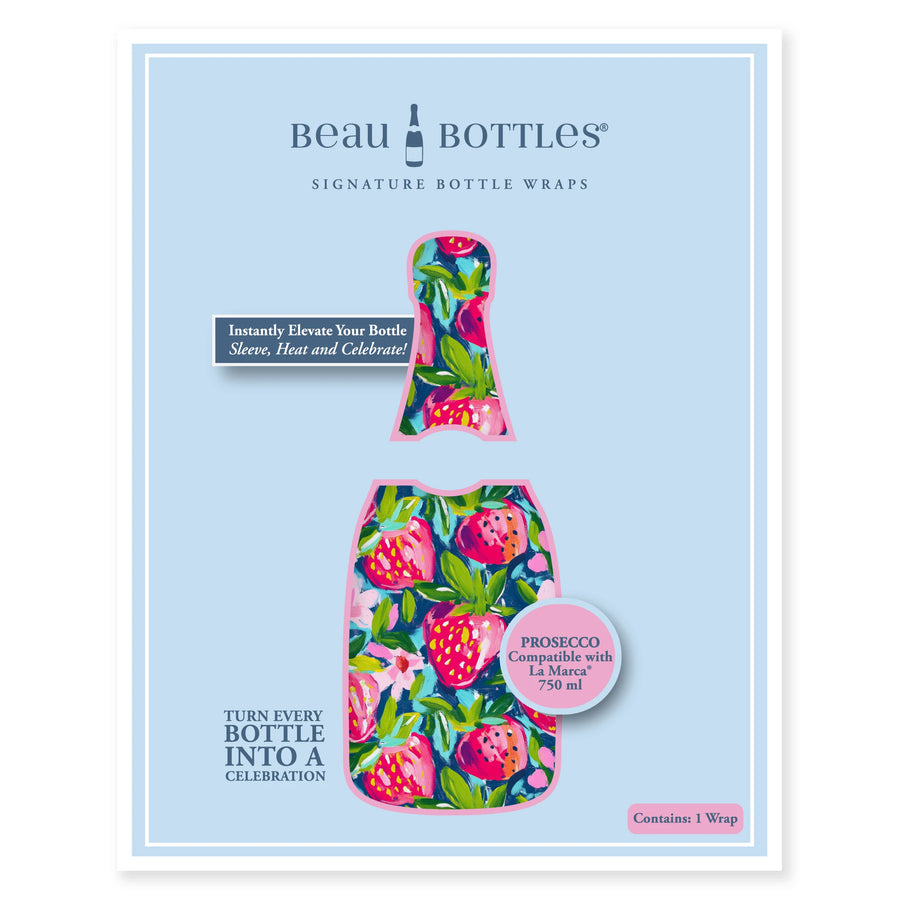 Beau Bottles Strawberry Soiree - Prosecco Collection