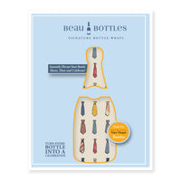 Thumbnail for Small Ties Bottle Wrap on Champagne Bottle