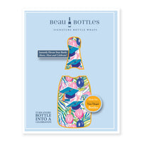 Thumbnail for Pink Graduation Bottle Wrap on Champagne Bottle