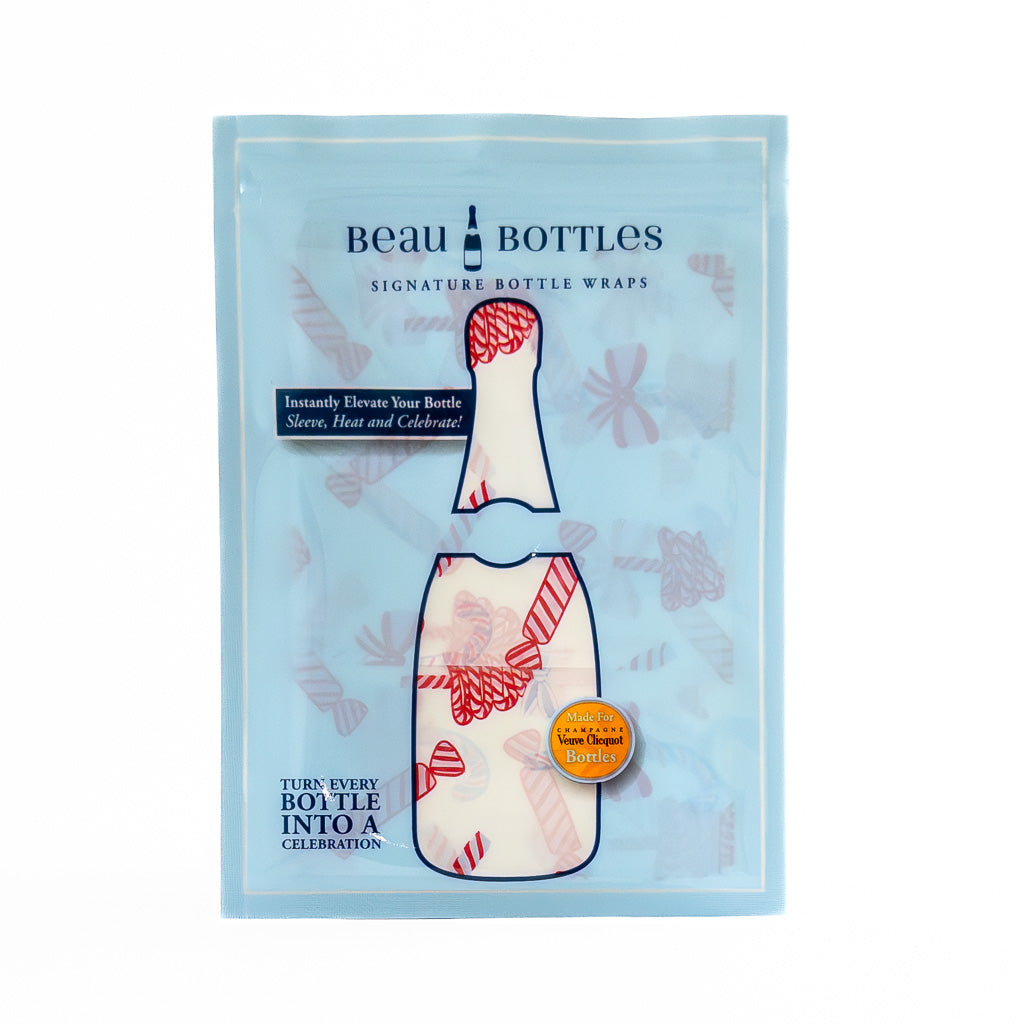 Beau Bottles Limited Edition Luxe Candy Cane - Veuve Edition - Beau Bottles