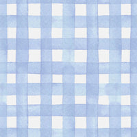 Thumbnail for Powder Blue Picnic Gingham Mini Bottle Wrap Set on Mini La Marca Prosecco