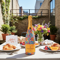 Thumbnail for Beau Bottles Preppy Floral Best Mom - Champagne Collection