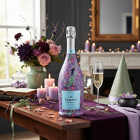 Thumbnail for Preppy Halloween Witch Prosecco Bottle Wrap