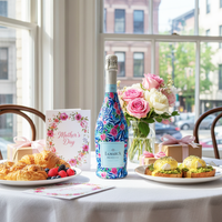 Thumbnail for Beau Bottles Preppy Roses with Love - Prosecco Collection