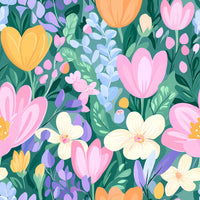 Thumbnail for Preppy Southern Spring Bottle Wrap on La Marca Prosecco
