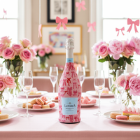 Thumbnail for Pretty in Bows Bottle Wrap on La Marca Prosecco