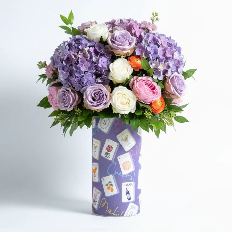 EVERVASE Wrap- Purple Mahjong