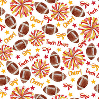 Thumbnail for Red and Yellow Game Day Mini Bottle Wrap Set on Mini La Marca Prosecco