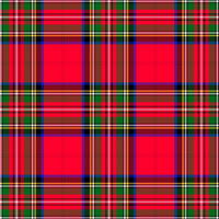 Thumbnail for Red and Green Christmas Tartan Mini Bottle Wrap Set on Mini La Marca Prosecco
