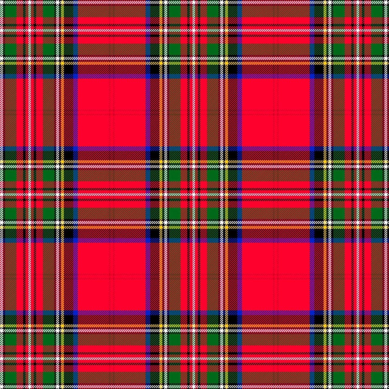 Red and Green Christmas Tartan Bottle Wrap on La Marca Prosecco
