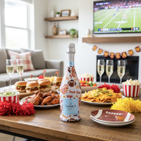 Thumbnail for Beau Bottles Red and Yellow Game Day - Prosecco Collection