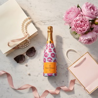 Thumbnail for Sealed with a Kiss Bottle Wrap on Champagne Bottle