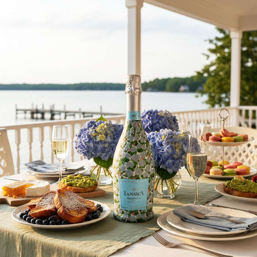 Beau Bottles x Sheridan French Collection - Classic Hydrangea - Prosecco Collection