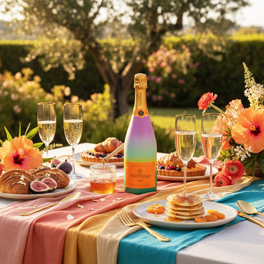 Beau Bottles x Sheridan French Collection - Bubblegum Ombre - Champagne Collection