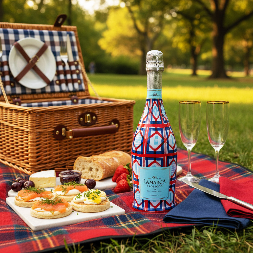 Beau Bottles x Sheridan French Collection - Liberty Picnic - Prosecco Collection