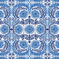 Thumbnail for Sheridan French Collection - Navy Jardin Bottle Wrap on La Marca Prosecco