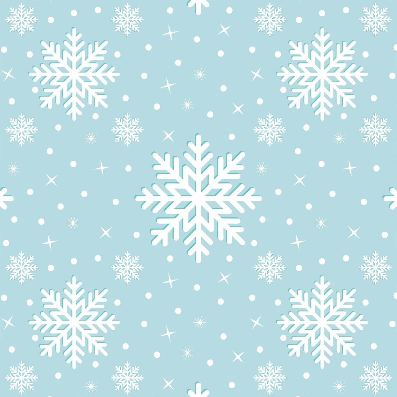 Snowflakes Bottle Wrap on Champagne Bottle