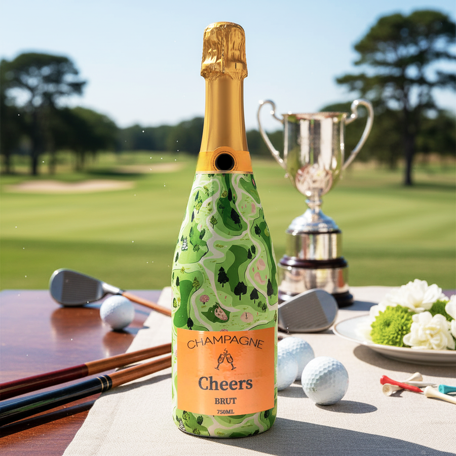 Southern Fairways Champagne Bottle Wrap