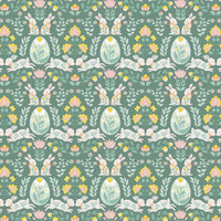 Thumbnail for Spring Folk Bunnies Bottle Wrap on La Marca Prosecco