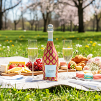 Thumbnail for Spring Wave Bottle Wrap on La Marca Prosecco