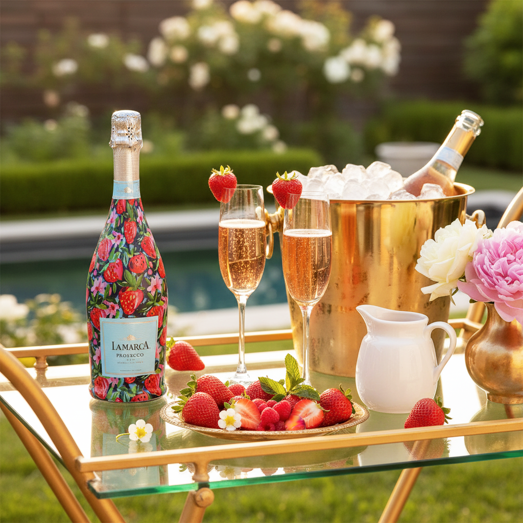 Beau Bottles Strawberry Soiree - Prosecco Collection