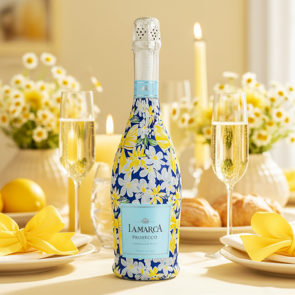 Beau Bottles Summer Daisies - Prosecco Collection