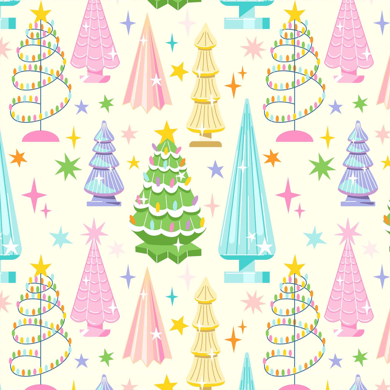 Timeless Christmas Trees Bottle Wrap on La Marca Prosecco