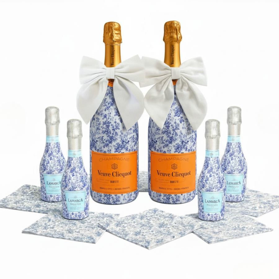 Blue Floral Bundle- Champagne Collection