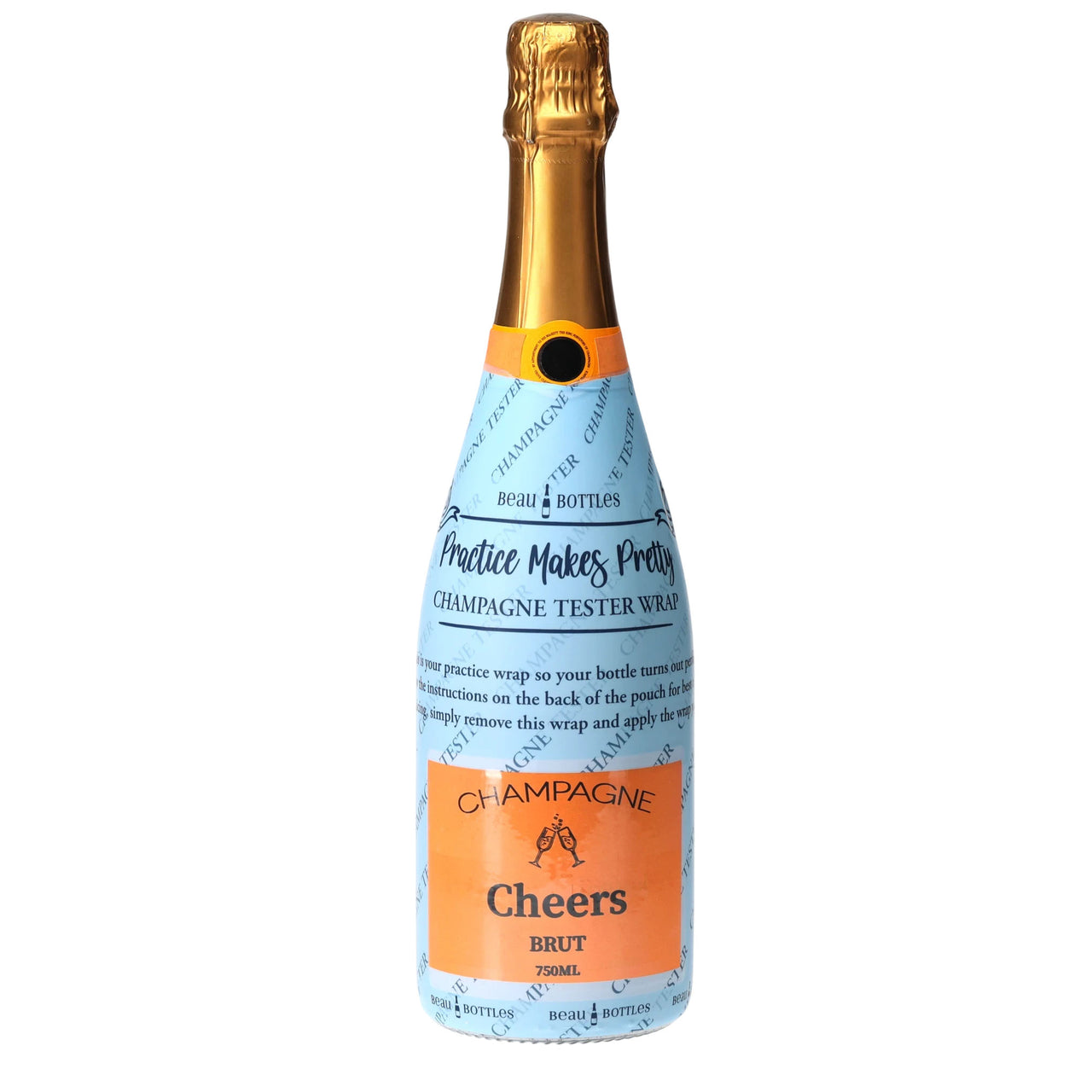 Practice Bottle Wrap- Champagne Tester